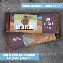 Plum, Bar Beige Mitzvah, Um Invólucro Personalizad