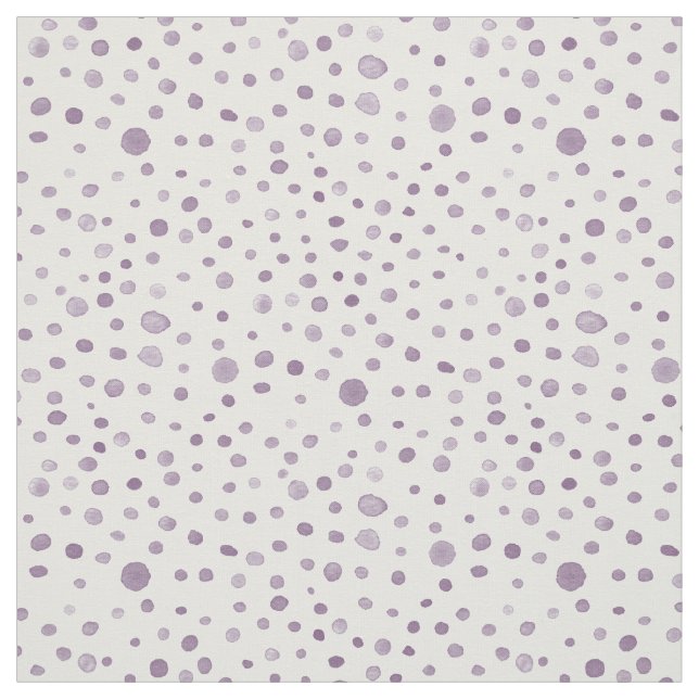 Plum Confetti Watercolor Tecido (Modelo)