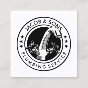 Plumber Plumber Home Repares Cartão de visita