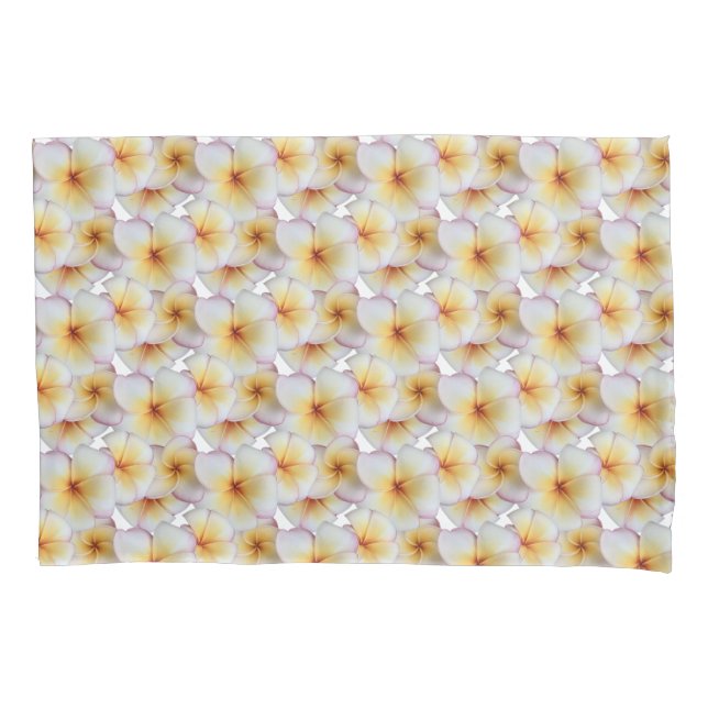 Plumeria Blooms Pillowcase (Frente)