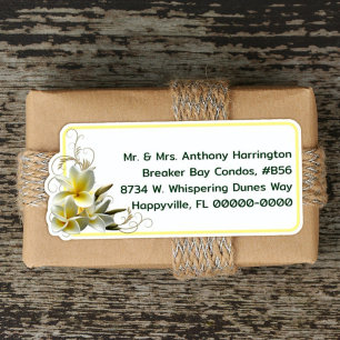 Plumeria em Orchids Etiquetas de correspondência p