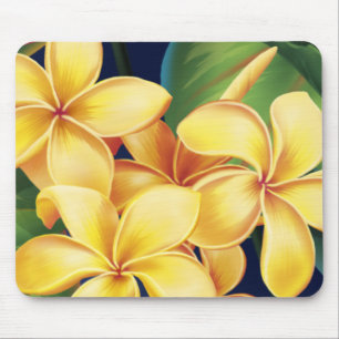 Plumeria tropical Mousepad do paraíso