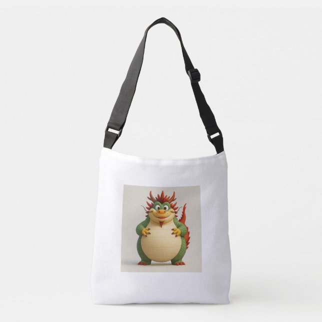 Plump Dragon Tote Bag 描|Descrição: (Frente)