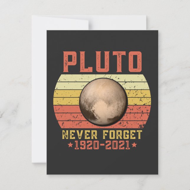 pluto NUNCA ESQUECER (Frente)