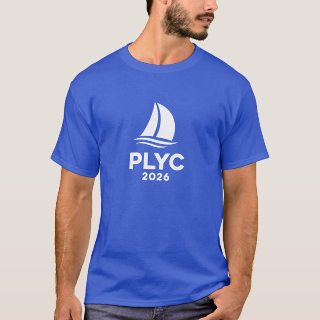 PLYC 2026 Royal Blue T-Shirt  (Frente)