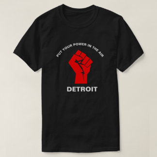 PNHA SEU PODER no t-shirt de DETROIT do AR