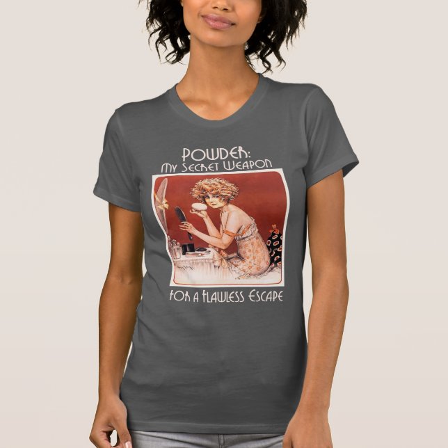 Pó: Camiseta da Minha Arma Secreta (Frente)