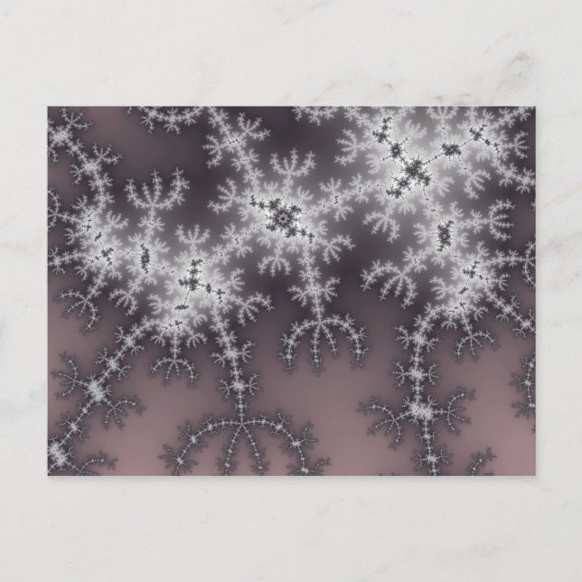 Pó estrelado - Cartão postal fratural (Frente)