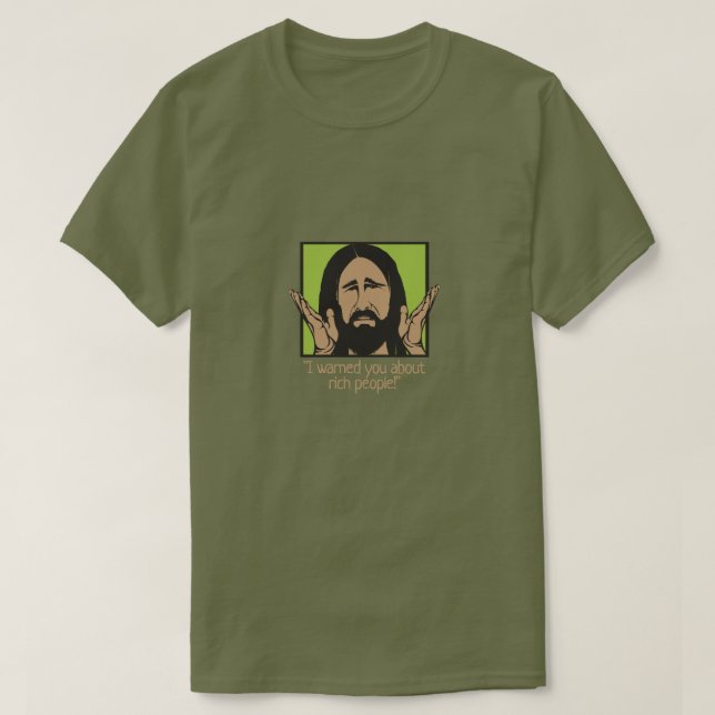 Pobre Jesus T-Shirt (Frente do Design)