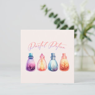 Poção de Pastel - Poção de Bruxas Bonitas e Elegan