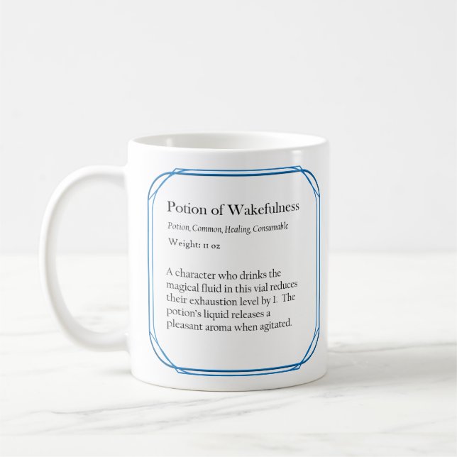 Poção de Wakefulness caneca 11oz (Esquerda)