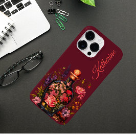 Poção Mágica Floral - Nome Personalizado Vibes de