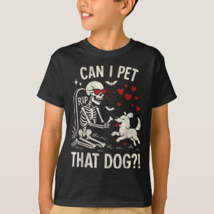 Pode Fazer Carinho Nesse Cachorro Camiseta Esquele