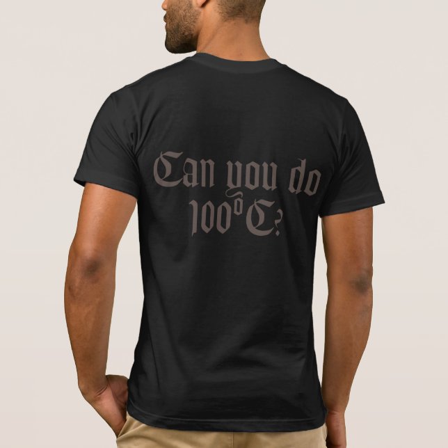 Pode fazer T-shirt 100ºC Verso 3 (Verso)