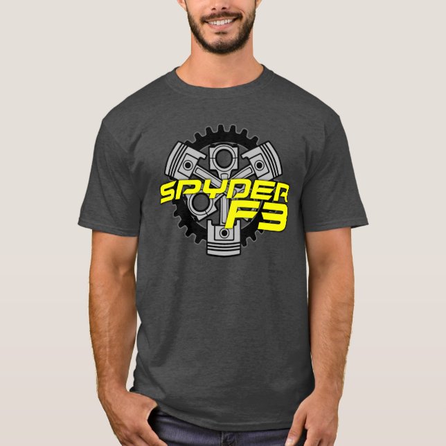 Pode Ser A Camisa "Três Pistão" Do Spyder F3 (Frente)