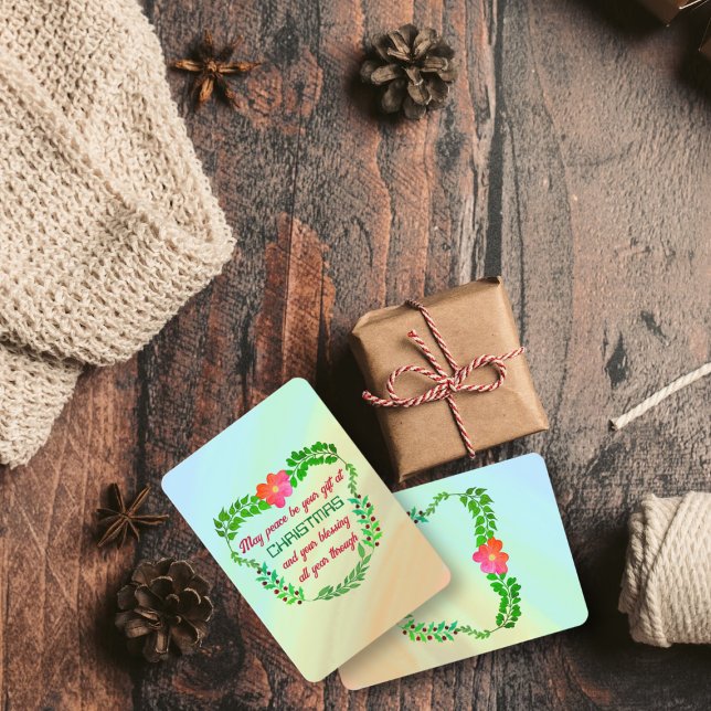 PODE SER O SEU PRESENTE NO Cartão de Natal DE NATA (Criador carregado)