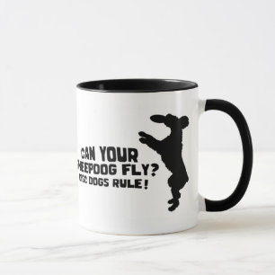 Pode sua caneca da mosca do Sheepdog