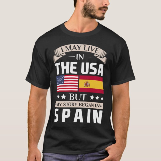 Pode viver na história dos EUA começou no t-shirt (Frente)