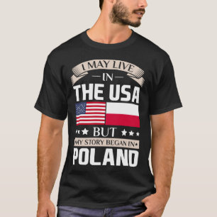 Pode viver na história dos EUA começou no t-shirt