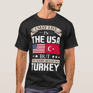 Pode viver na história dos EUA começou no t-shirt
