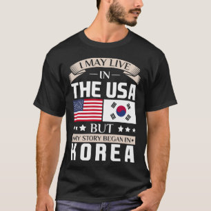 Pode viver na história dos EUA começou no t-shirt