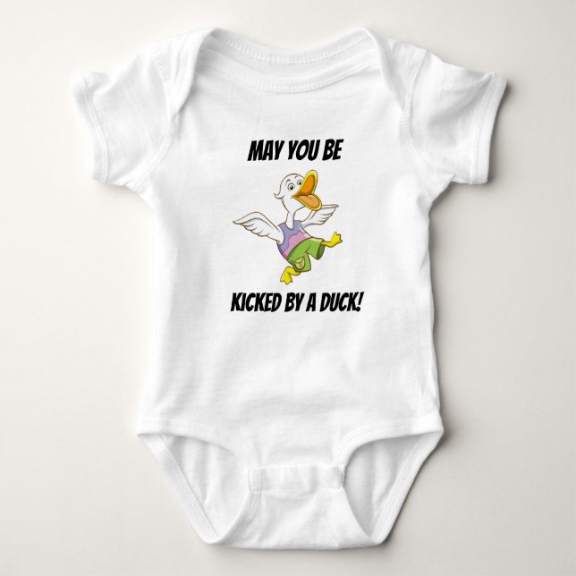 Pode você ser retrocedido pelo pato! Camisa (Frente)