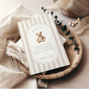 Podemos Ampliar O Cartões de agradecimentos Do Chá