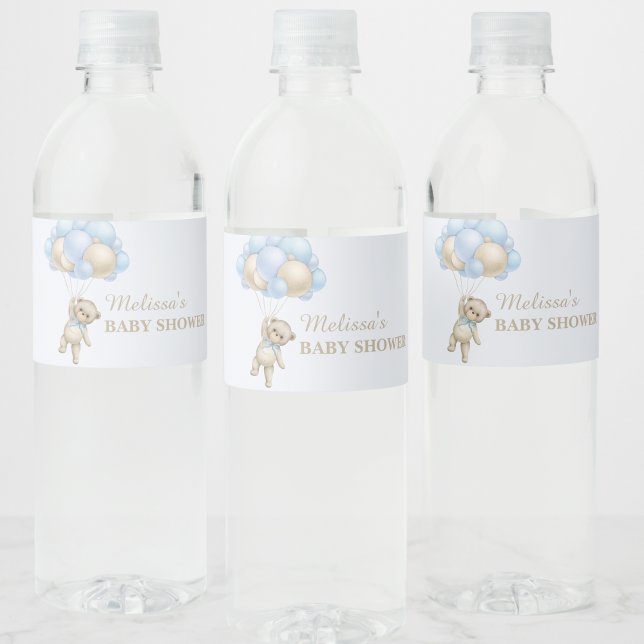 Podemos esperar a etiqueta azul da garrafa de água (Criador carregado)