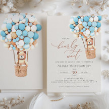 Podemos Esperar! Convite para chás de fraldas