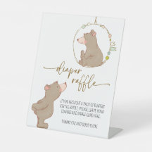 Podemos Esperar Fralda Raffle Sinal JL01