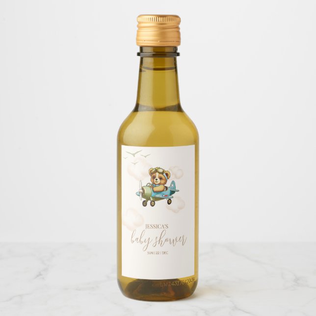 Podemos Esperar! Rótulo da garrafa de água do chá  (Frente)