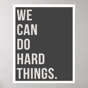 Podemos fazer coisas Duros 11 x 14" Art Impressão