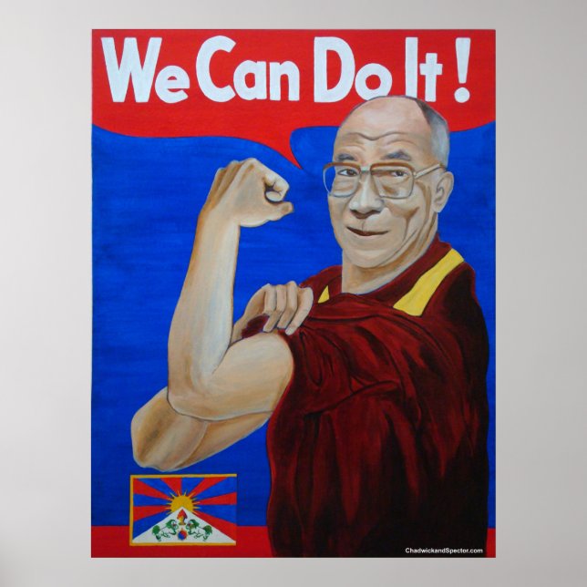 Podemos Fazer Isso! - Dalai Lama Poster (Frente)