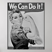 "Podemos Fazer Isso!" Rosie, o Poster da WWII Rive