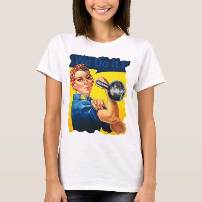 Podemos Fazer Kettlebell T-shirt (Frente)