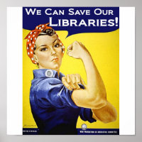 Podemos salvar nossas bibliotecas Poster