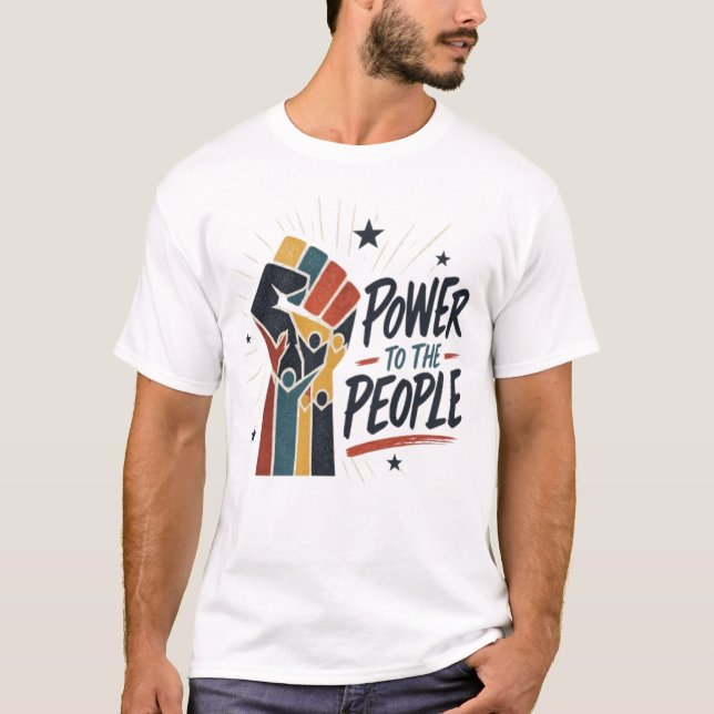 Poder ao Povo – Camiseta Unidade (Frente)
