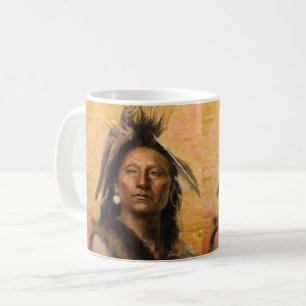 Poder da caneca de café do falcão