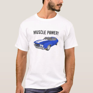 Poder do músculo: Modelo de Chevelle 3D: T-shirt