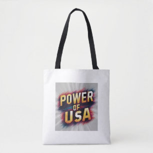 Poder do USA Tote Bag - Patriótico
