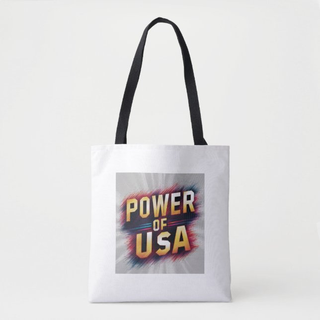 Poder do USA Tote Bag - Patriótico (Frente)