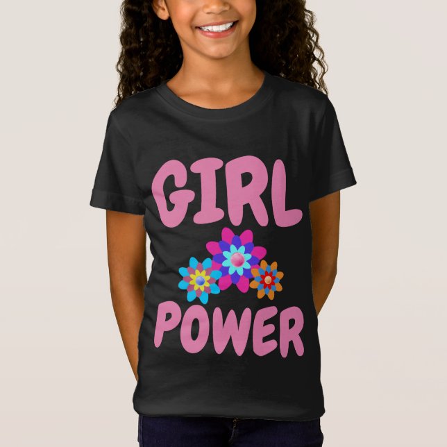 PODER FEMININO Camisas femininas (Frente)