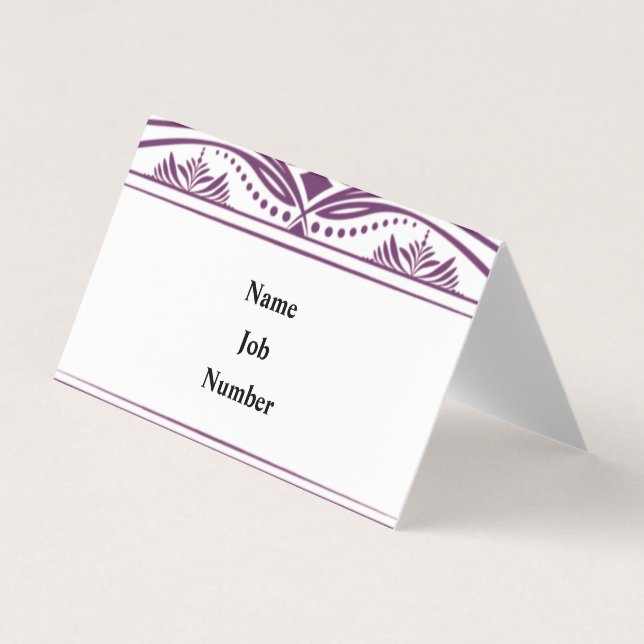 Poderoso, Cartão de visita de 3,5" x 2,5" (Frente)