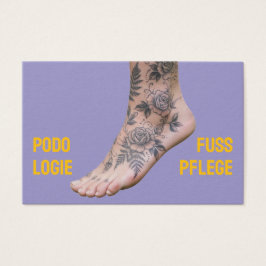 Podology Photo QR Code Foot Care