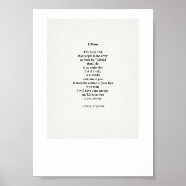 Poem Poster (Frente)
