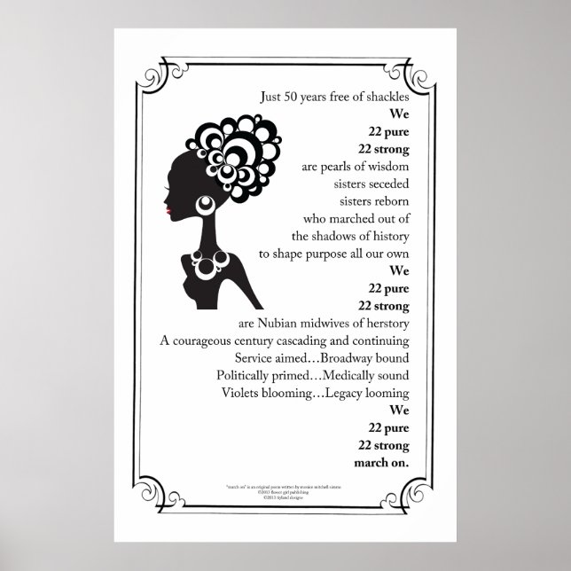 Poem Woman Poster (Frente)