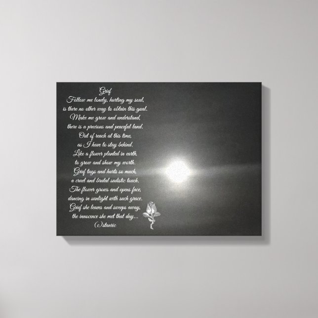 POEMA DA CANVAS DE PAREDE E DESIGN DE FOTOGRAFIA (Frente)