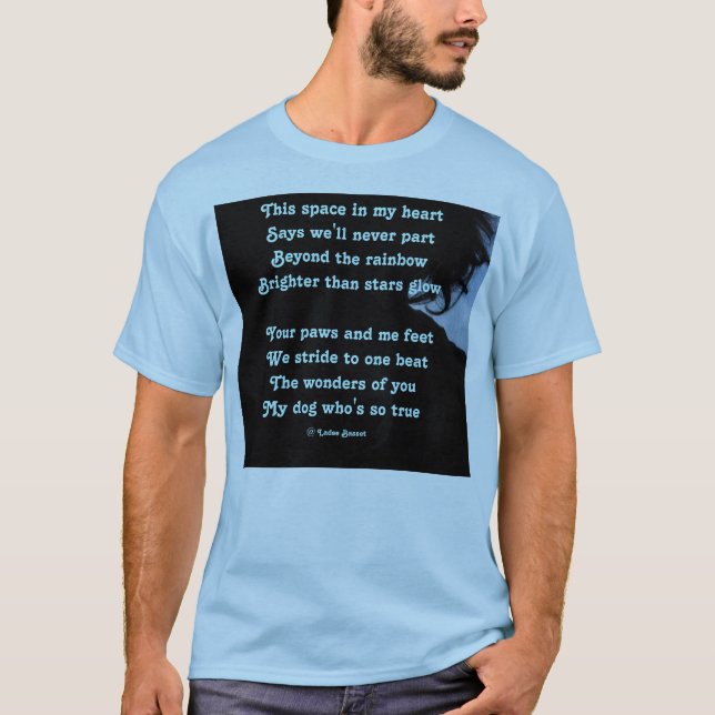 Poema De Camisa Cão De Ladee (Frente)