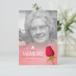 Poema de memória da rosa vermelha do solteiro fune