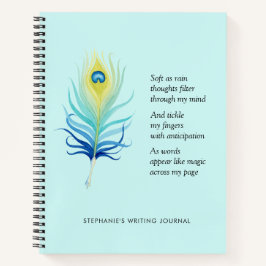 Poema de Motivação para Caneta de Pacote de Escrit